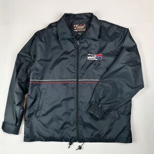 Vintage 90s Men L Navy ACDelco Racing Windbreaker Choko Motorsport Jacket Rare